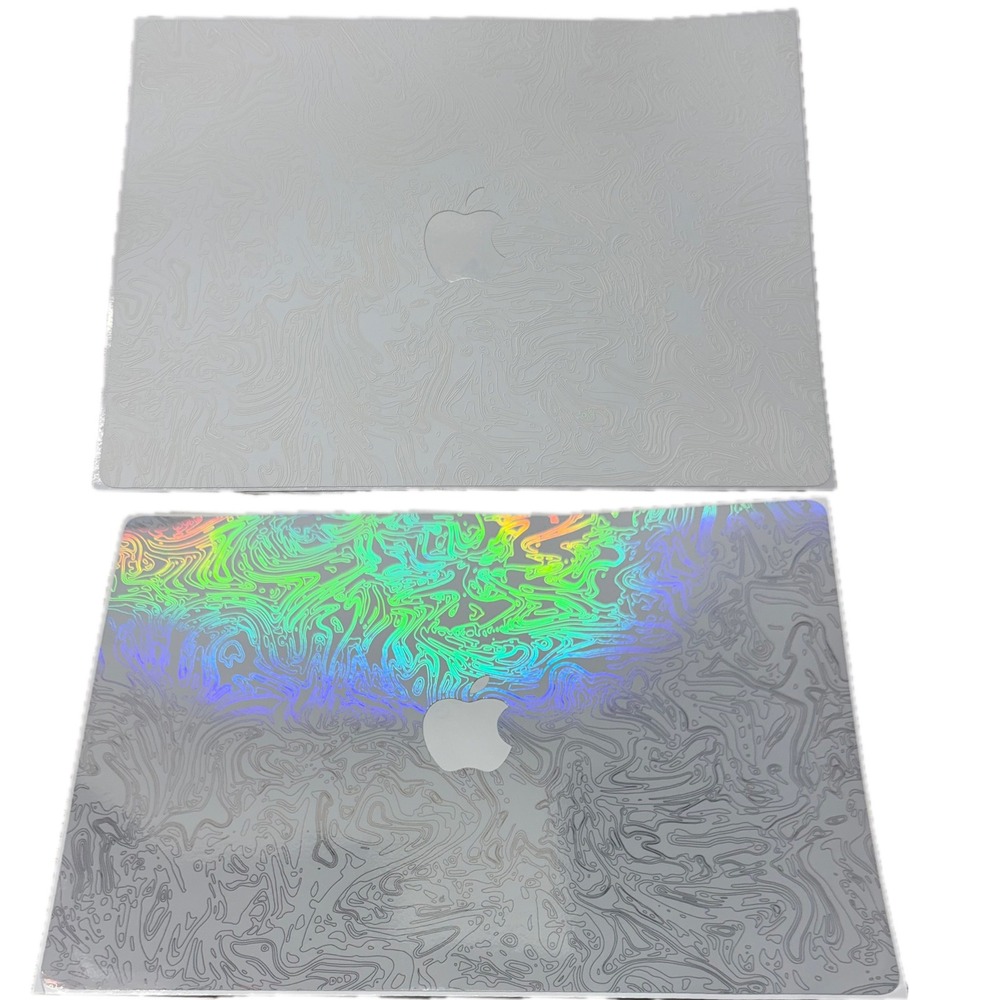 dbrand MacBook Air 13 2022- Present Skin Silver Holographic Damascus Vinyl Decal